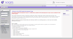 Desktop Screenshot of dev.xoops.org